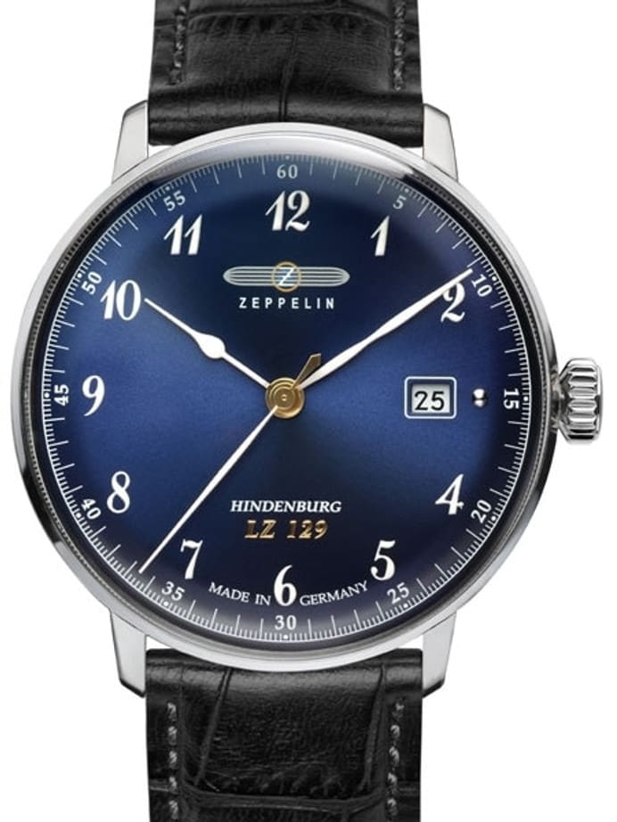 Graf Zeppelin LZ129 Hindenburg Series Swiss Quartz Dress Watch #7046-3