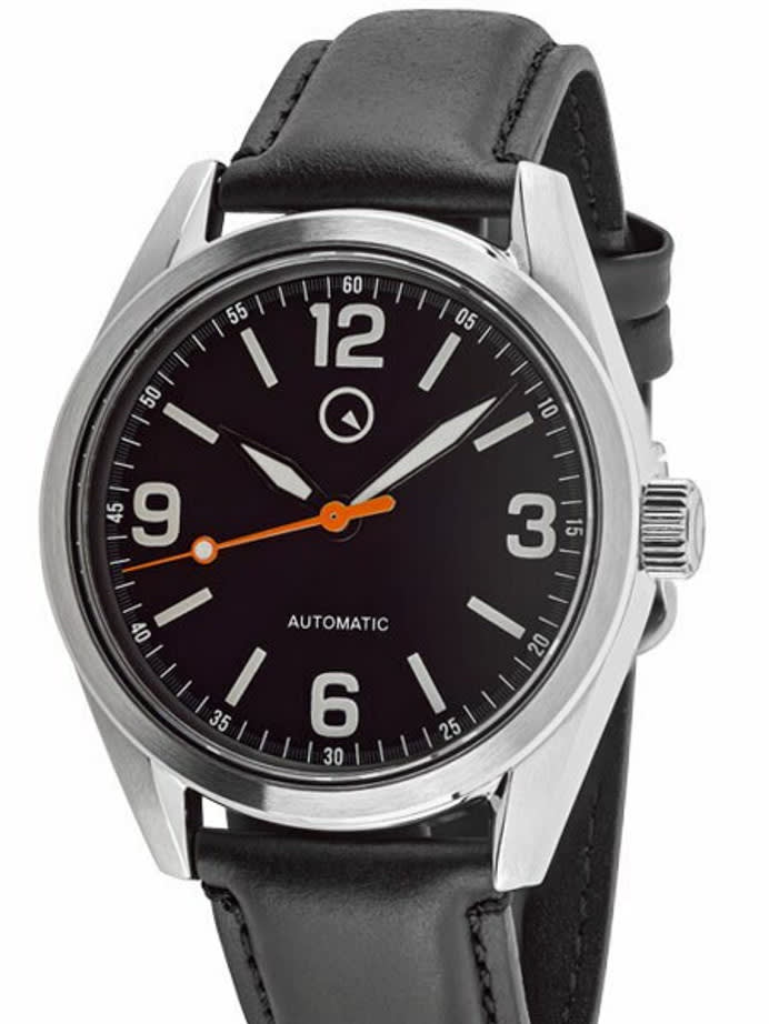 Islander Automatic Watch with Leather Strap and an AR Dome Sapphire Crystal #ISL-54