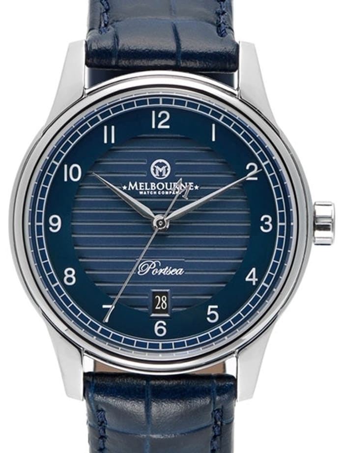 Melbourne Portsea Heritage Automatic Watch with Blue Dial, Sapphire Crystal #PS.40.A.3HD.05
