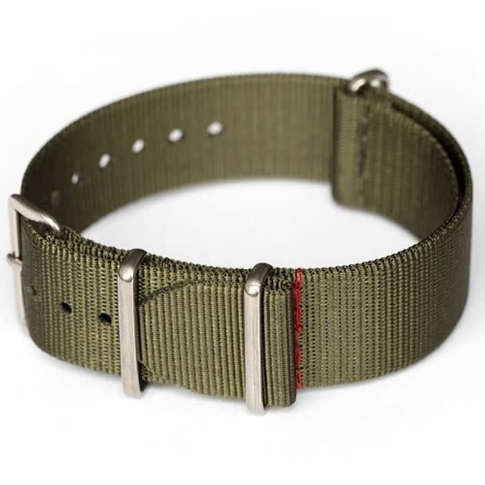 ADPT Forest Nylon Strap with 316L Stainless Steel Buckle and Keepers  #MSN-ADPTFOR
