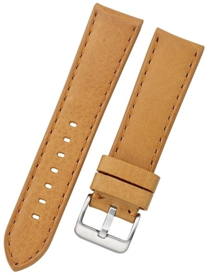 Toscana PANERAI Style Tan Italian Leather Strap with Matching Stitching #LBV-98220M