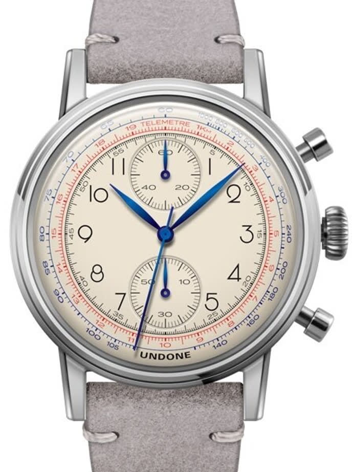 Undone Killy Two-Eye, MechaQuartz Chronograph with 60-Minute Stopwatch #Killy