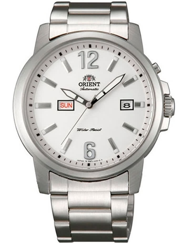 Orient 42mm Starfish Day and Date Automatic Watch with White Dial #EM7J008W