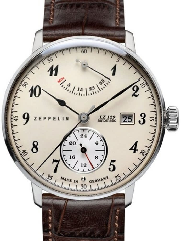 Scratch and Dent - Graf Zeppelin LZ129 Hindenburg Automatic Watch with Power Reserve #7060-4-SND1