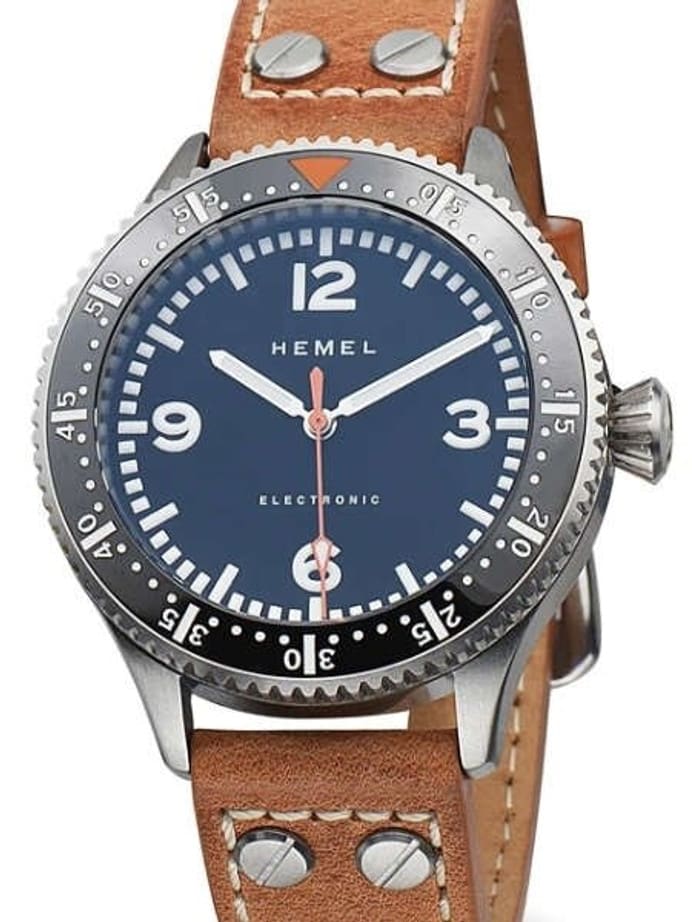 HEMEL Stratus Electronic Watch with Smooth Sweeping 60 Seconds Hand and AR Sapphire Crystal #HF6