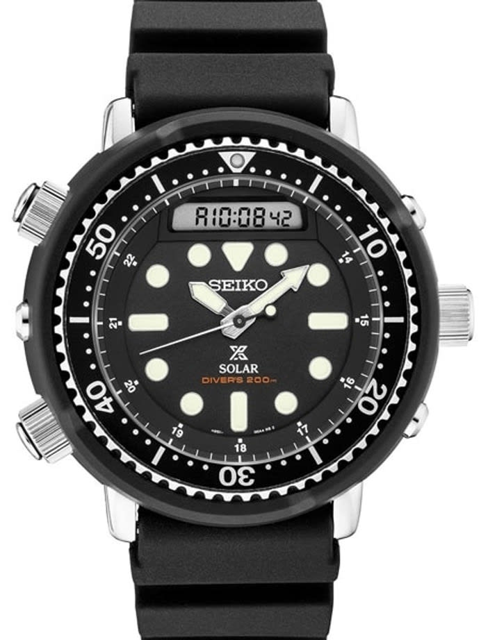 Seiko "Arnie" Prospex Tuna Dive Watch with Solar Movement and 47.5mm Case #SNJ025