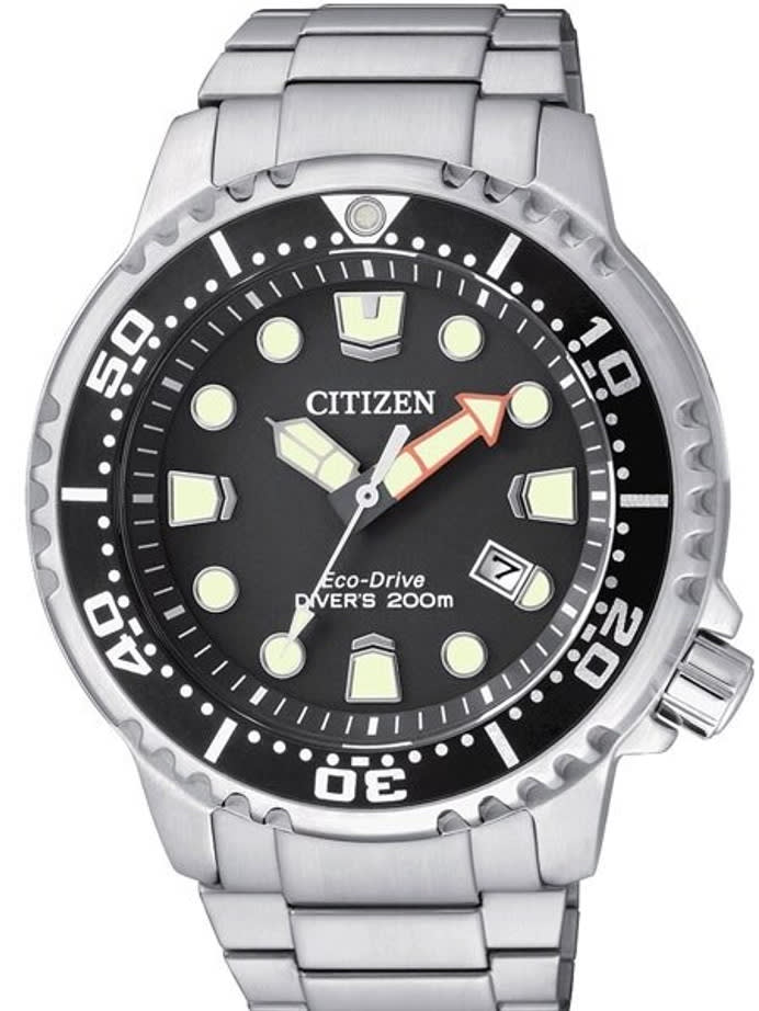 Citizen Eco-Drive Promaster Scuba Diver Watch with SS Bracelet #BN0150-61E