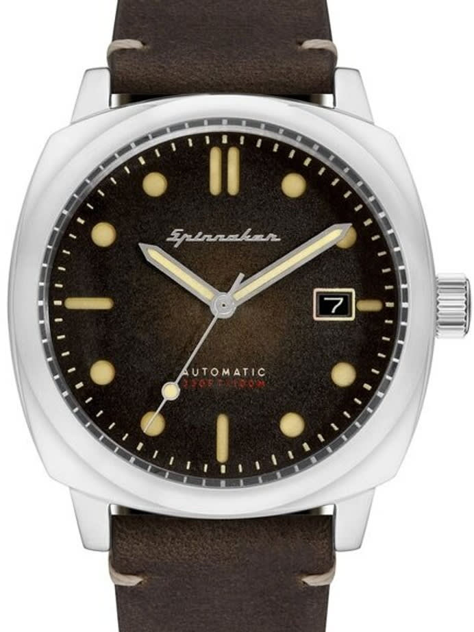 Spinnaker Hull Automatic Sports Watch with 42mm Case and Brown Dial #SP-5059-02