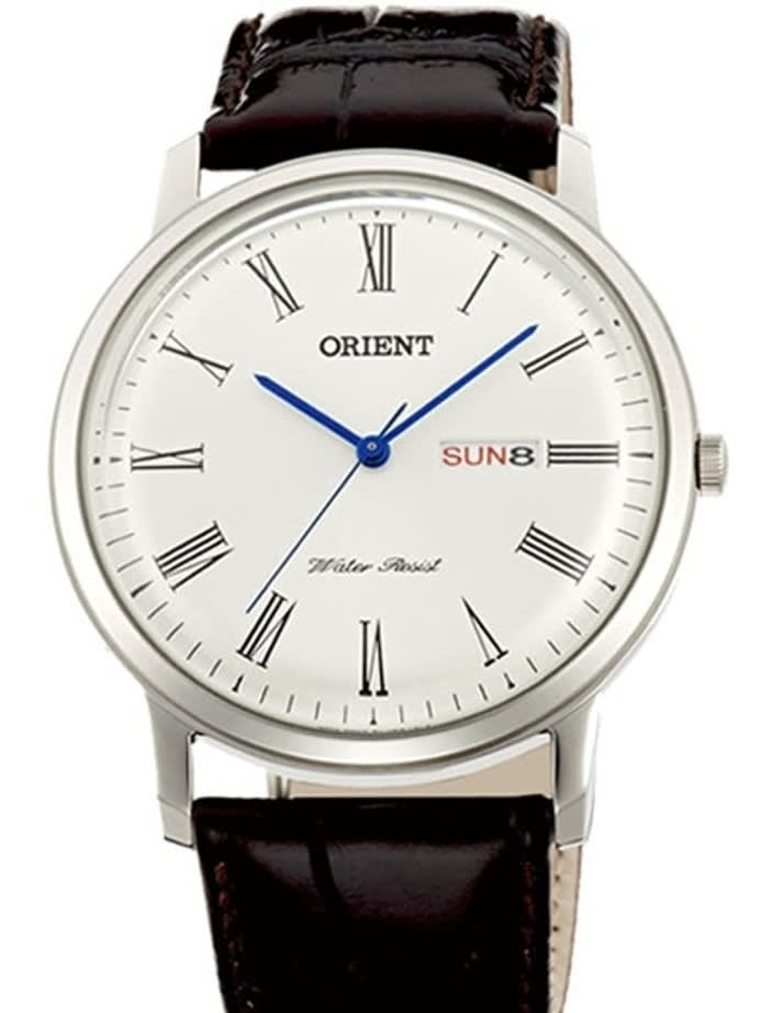 Orient Capital 2 Quartz Analog Dress Watch with Day and Date #UG1R009W