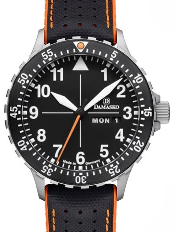 Damasko Swiss ETA Automatic with a Rotating 60-minute Bezel and Stainless Steel Case #DA42