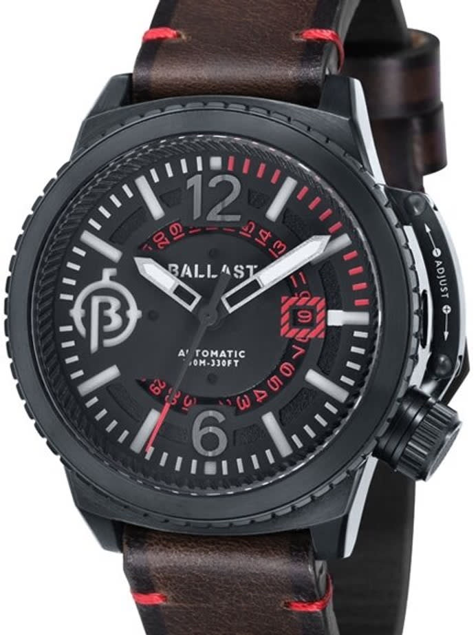 Ballast Trafalgar Automatic Watch with Unique Bezel System #BL-3133-04