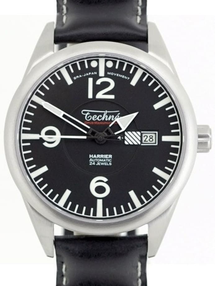 Techne Automatic 41mm Harrier Aviator Watch with Anti-Reflective Sapphire Crystal  #363.051