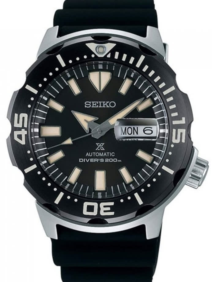 Seiko 2019 Monster Automatic with new Case and Bezel Design #SRPD27
