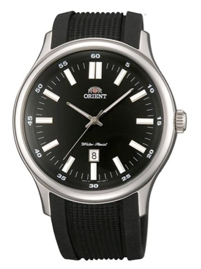 Orient Judicial 43mm Quartz Dress Watch with Date #UNC7005B