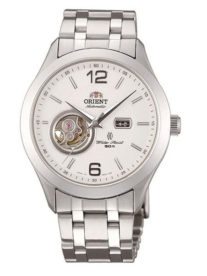 SCRATCH AND DENT - Orient Golden Eye Open Heart Automatic Watch with Sapphire Crystal #CDB05001W