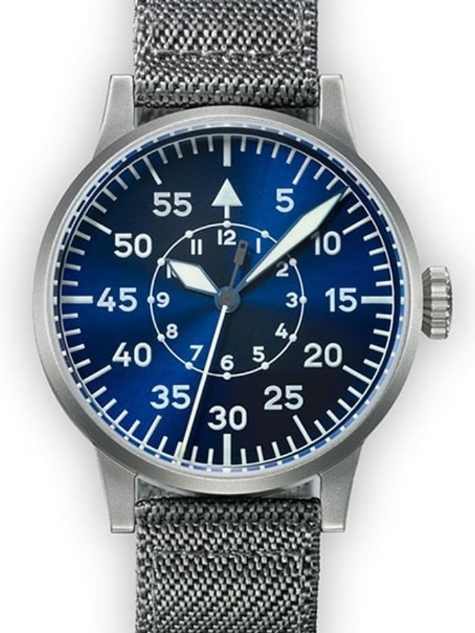 Laco Paderborn Blaue Stunde Swiss Automatic Pilot Watch with Sapphire Crystal #862082