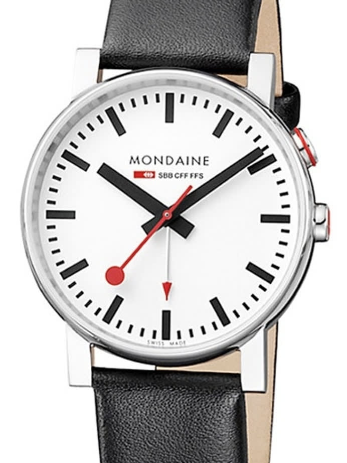 Mondaine Railways EVO Quartz Dress Watch with a Handy Alarm Feature  #A468-30352-11SBB