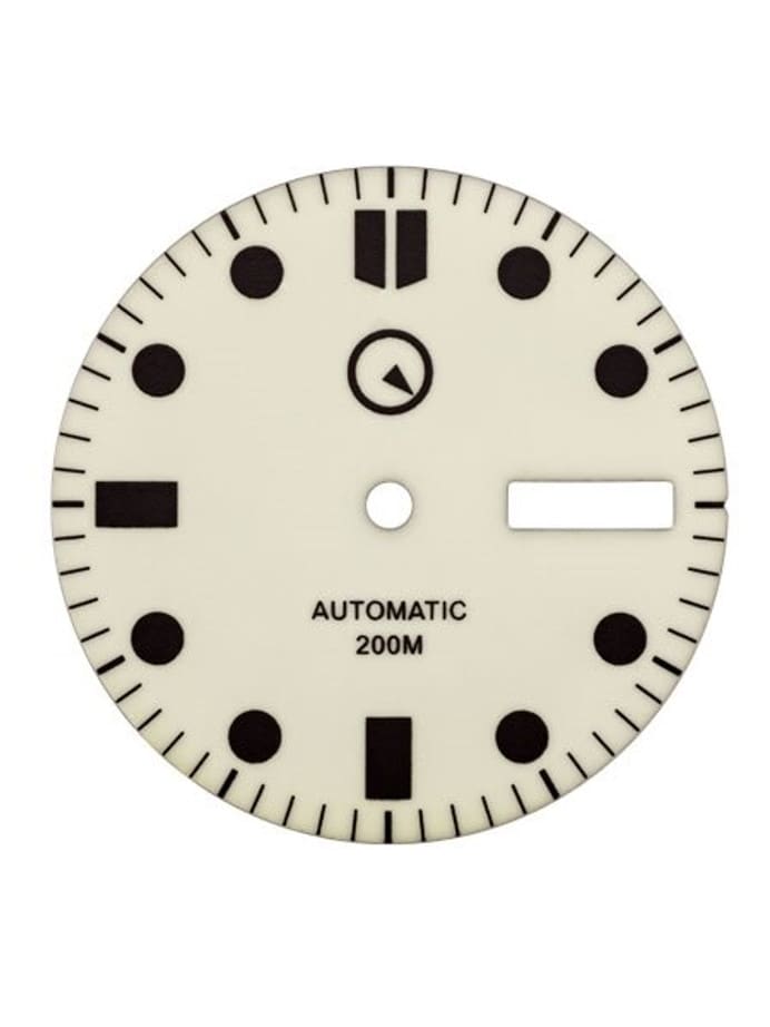 Fully Luminous Dial with SuperLuminova for Seiko 7S26, NH36 and 4R36 Movements #D07