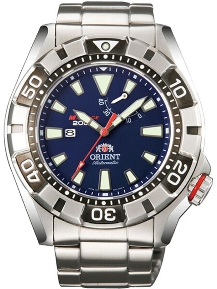 Orient M-Force Automatic Blue Dive Watch with Power Reserve Meter #SEL03001D