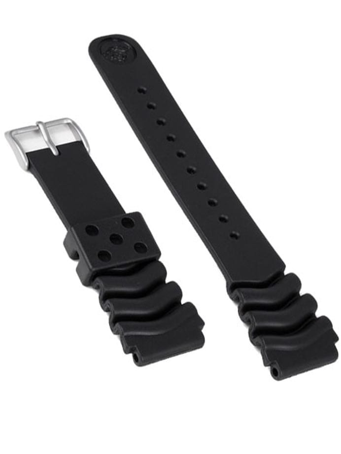 Seiko 20mm Rubber Dive Strap For SKX013K1 and SKX013J Watches #DA3H1JR