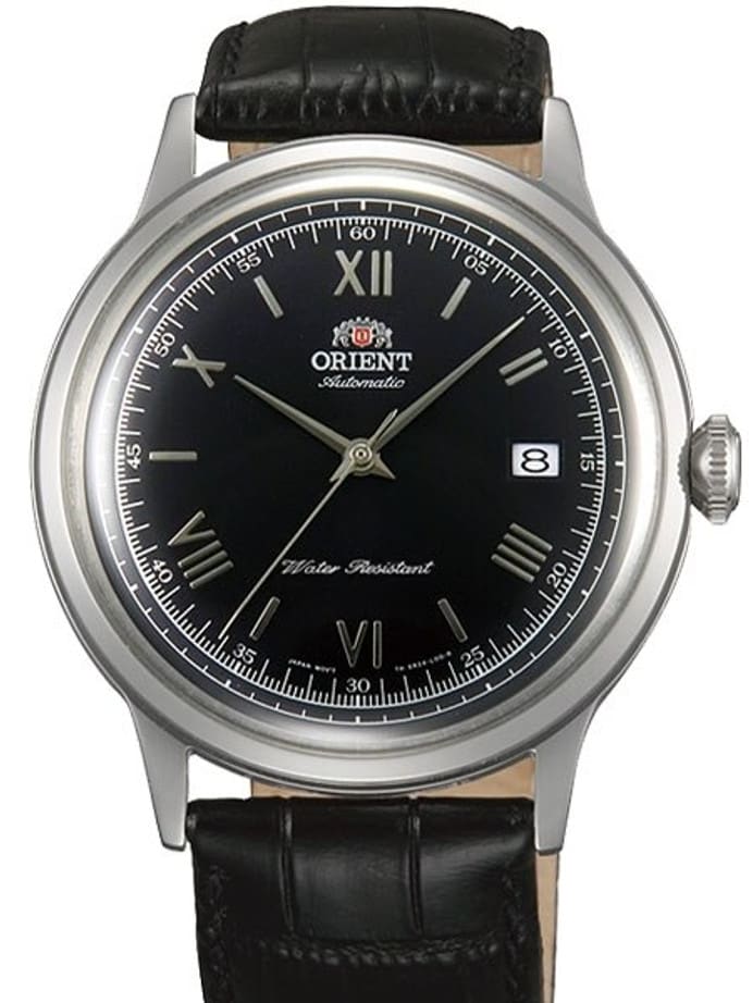 Scratch and Dent - Orient 2nd-Gen Automatic Dress Watch with Black Dial, Silver Hands #AC0000AB