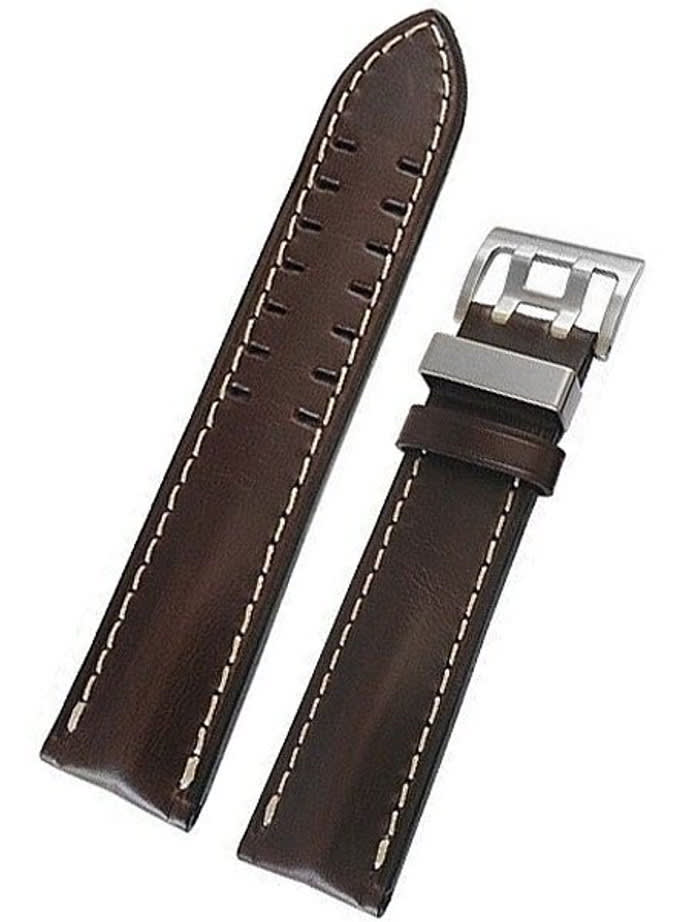 Di-Modell Offroad Leather Watch Strap with Double Prong Buckle #124028