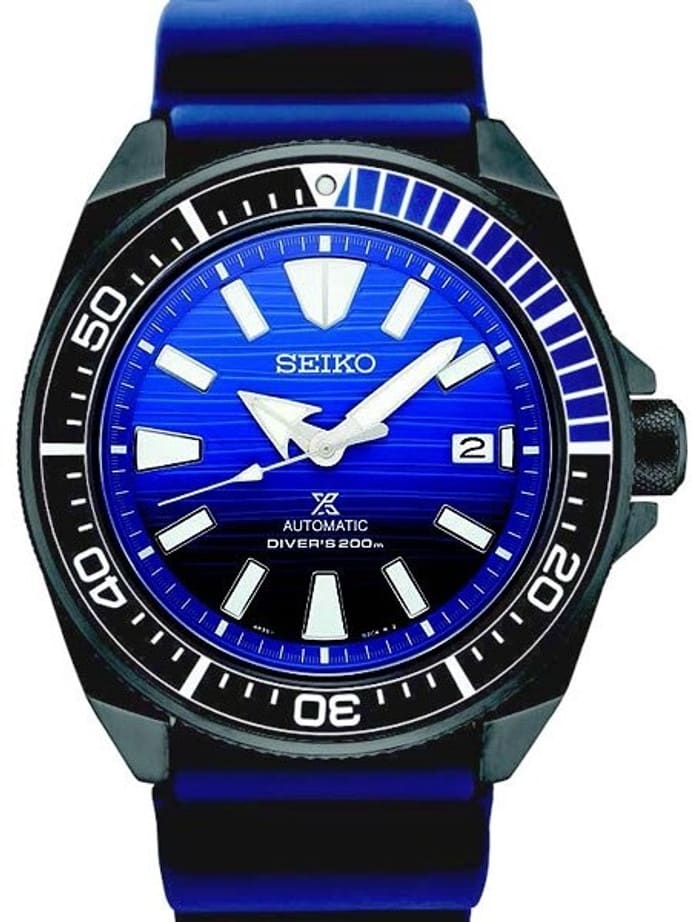 Scratch and Dent - Seiko Special Edition Save the Ocean Prospex Samurai Automatic Dive Watch #SRPD09