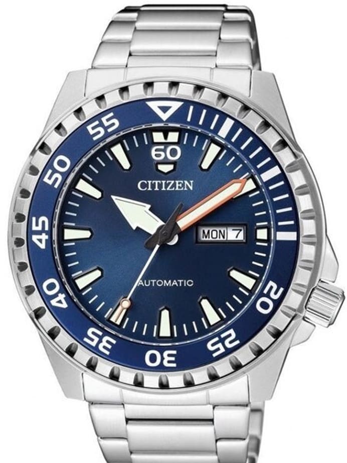 Citizen Automatic Sport Watch with Stainless Steel Bracelet #NH8389-81L