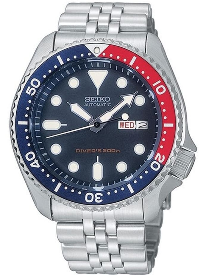 Scratch and Dent - Seiko Automatic Dive Watch with Stainless Steel Bracelet #SKX009K2 16