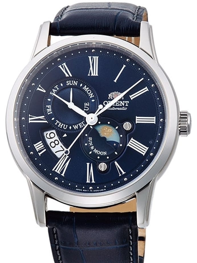 Scratch and Dent - Orient Version 3 Sun and Moon Automatic Watch with Hand Winding #AK00005D