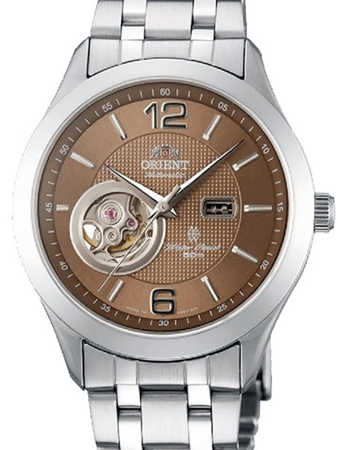 Scratch and Dent - Orient Golden Eye Open Heart Automatic Watch with Sapphire Crystal #DB05001T