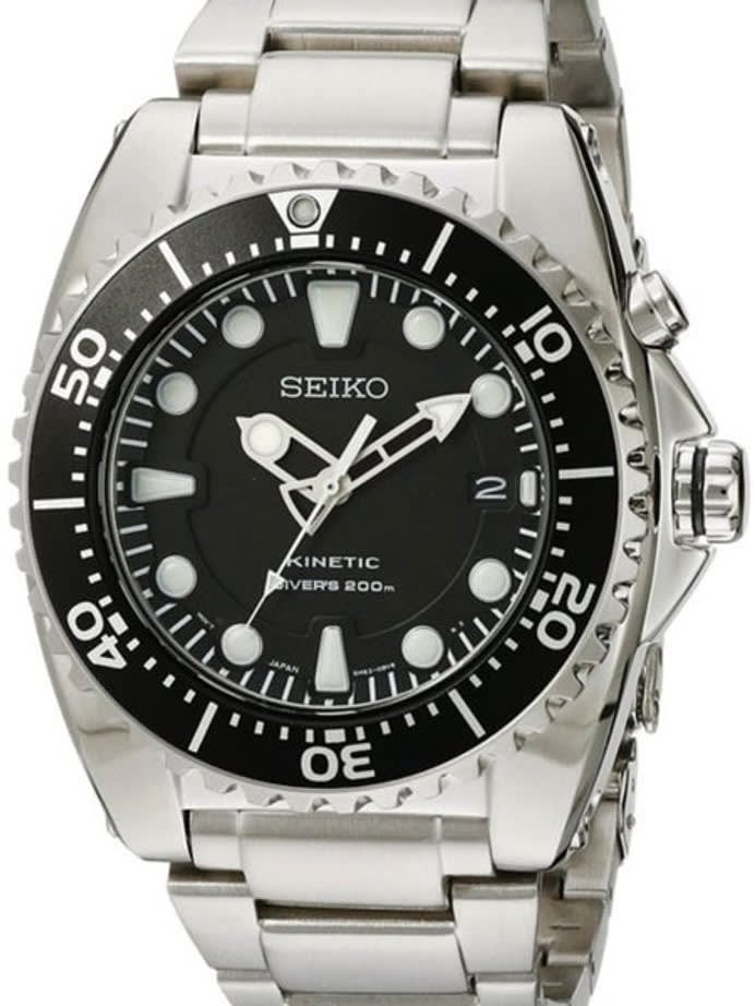 Seiko Prospex Kinetic Dive Watch with Power Reserve Indicator #SKA371