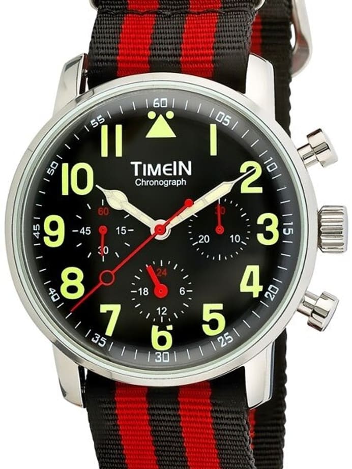 Seagull TimeIN Hand Wind Mechanical Chronograph with SuperLuminova Markers #6488-2903