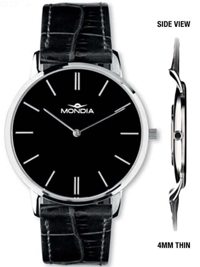 Mondia Classic Ultra-Thin Dress Watch with Sapphire Crystal #1-692-1