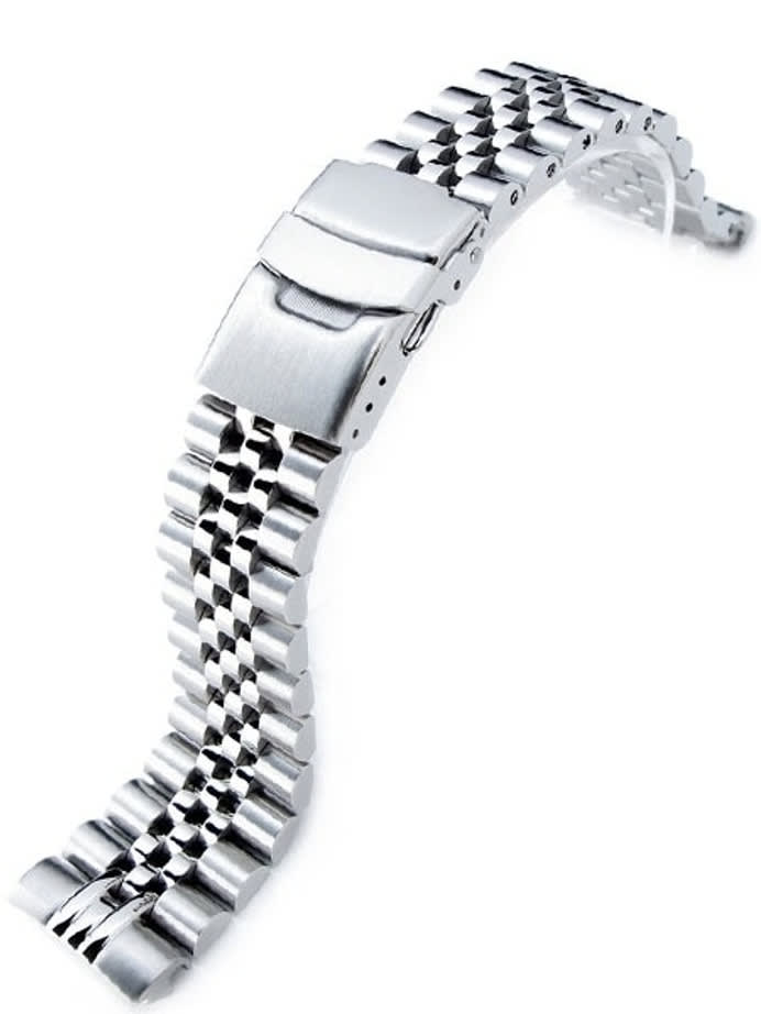 Strapcode 22mm Super-J "Louis" 316L Stainless Steel Watch Bracelet for Seiko New Turtle Watches #SS221803B046