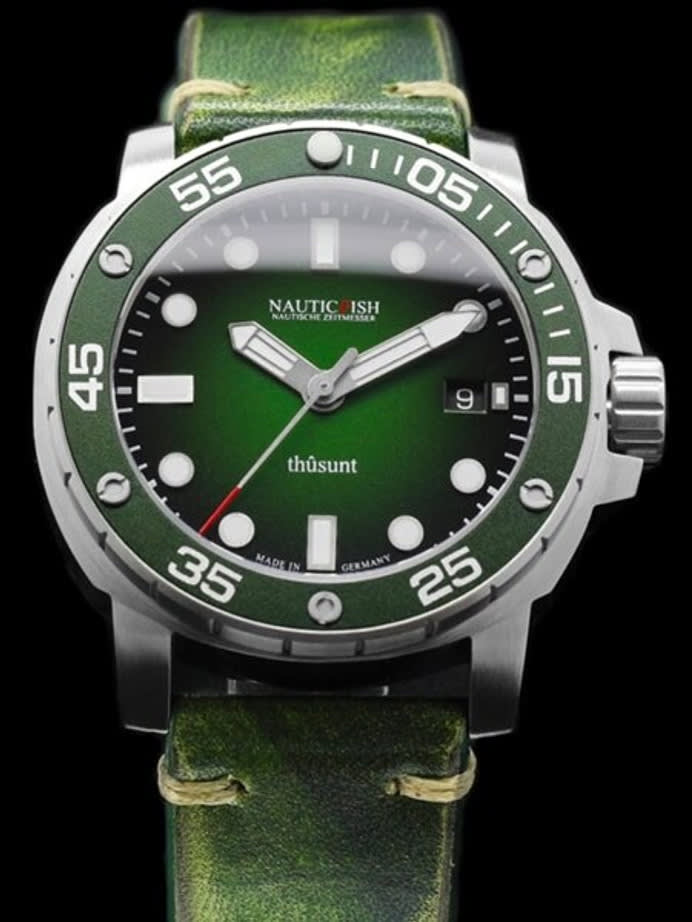 Nauticfish German Made 1000 Meter Automatic Pro Divers Watch with AR Sapphire Crystal #Thusunt-gruoni