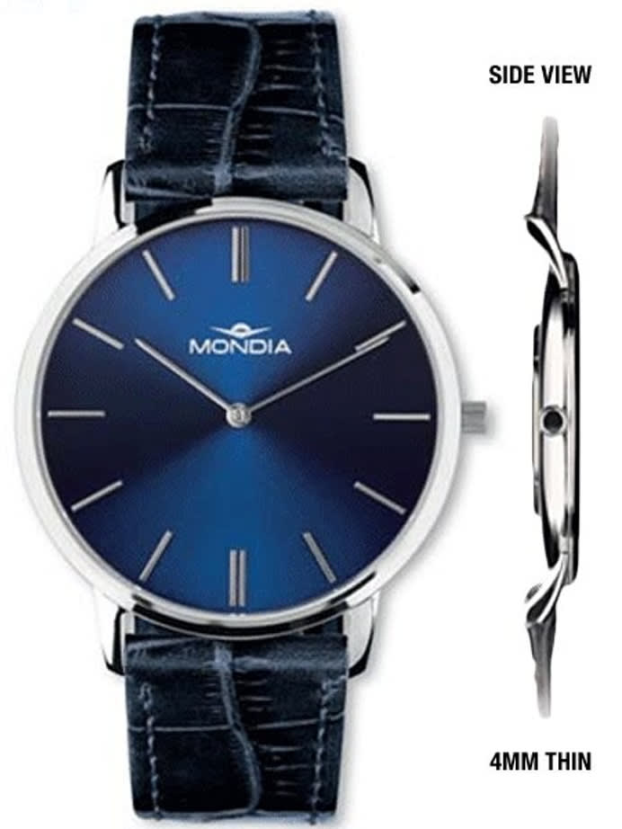 Mondia Classic Ultra-Thin Dress Watch with Sapphire Crystal #1-692-4