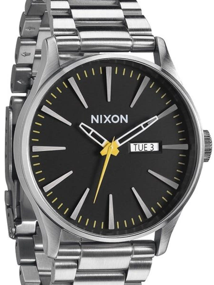 Nixon The Sentry SS Grand Prix Quartz Watch, Day and Date #A356-1227