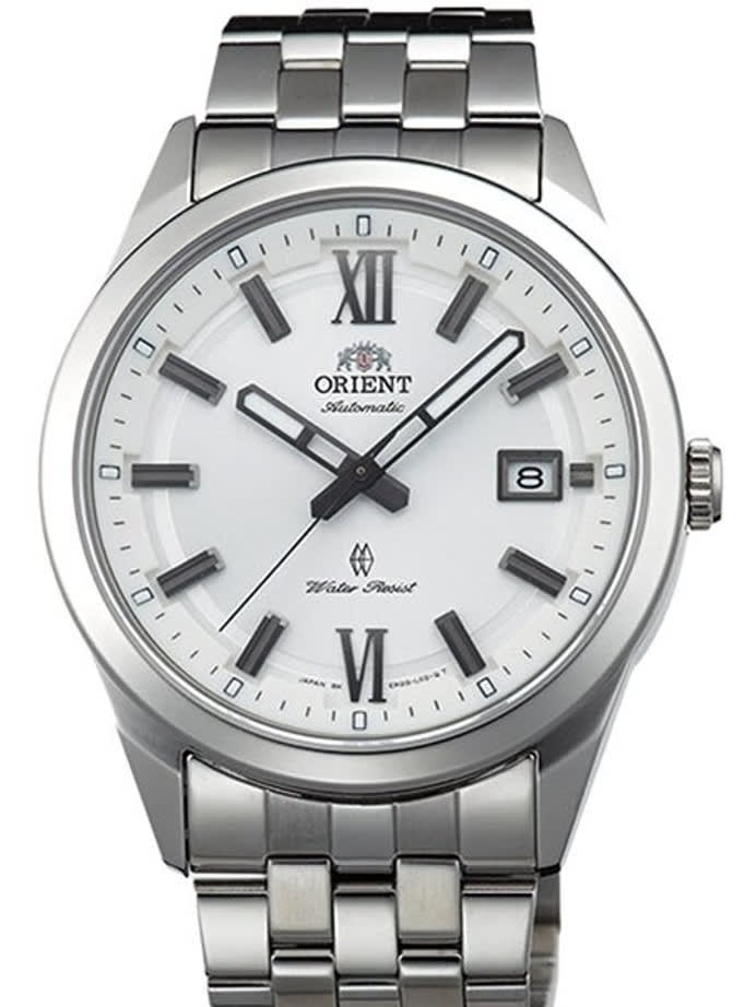 Orient 41mm Sentry Automatic Watch with White Dial and Sapphire Crystal #ER2G003W
