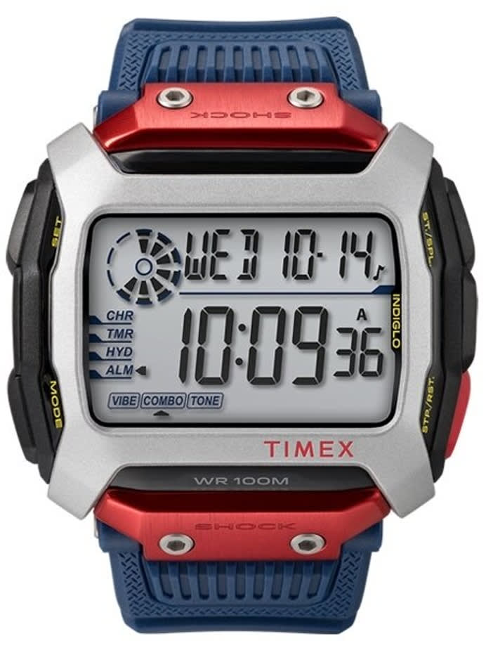 Timex Commandâ¢ X Red BullÂ® Cliff Diving 54mm Resin Strap Watch #TW5M20800JR