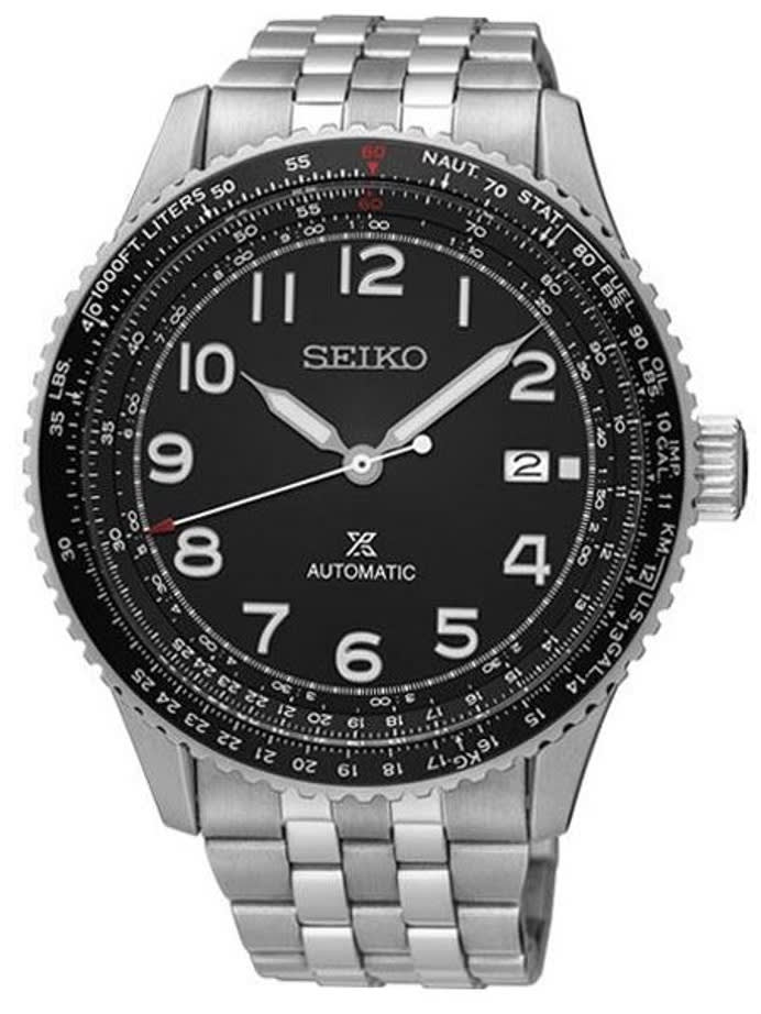 Scratch and Dent - Seiko Prospex 23-Jewel, Automatic with Rotating Slide Rule Bezel #SRPB57J1