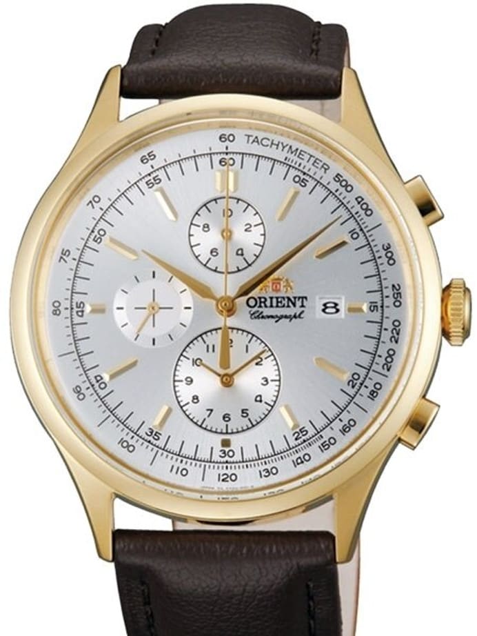 Orient Monterey Quartz Chronograph with 12-Hour Totalizer and Tachymeter #TT0V002W