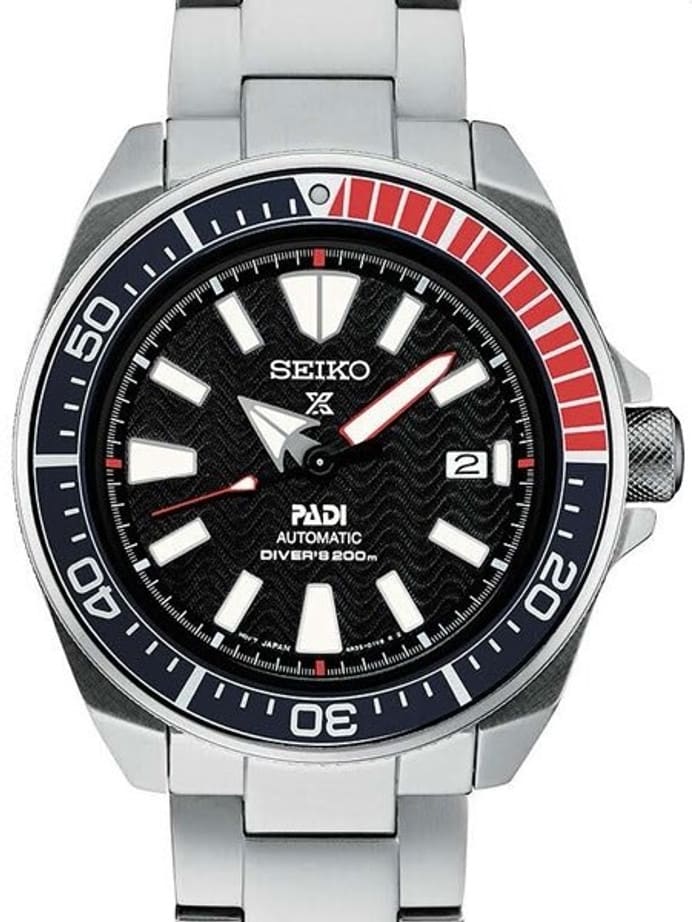 Customized Seiko Samurai Automatic Dive Watch #SRPB99