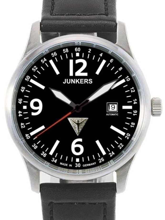 Junkers  G-38 Titanium Swiss ETA Automatic Watc with Sapphire Crystal #6272-2