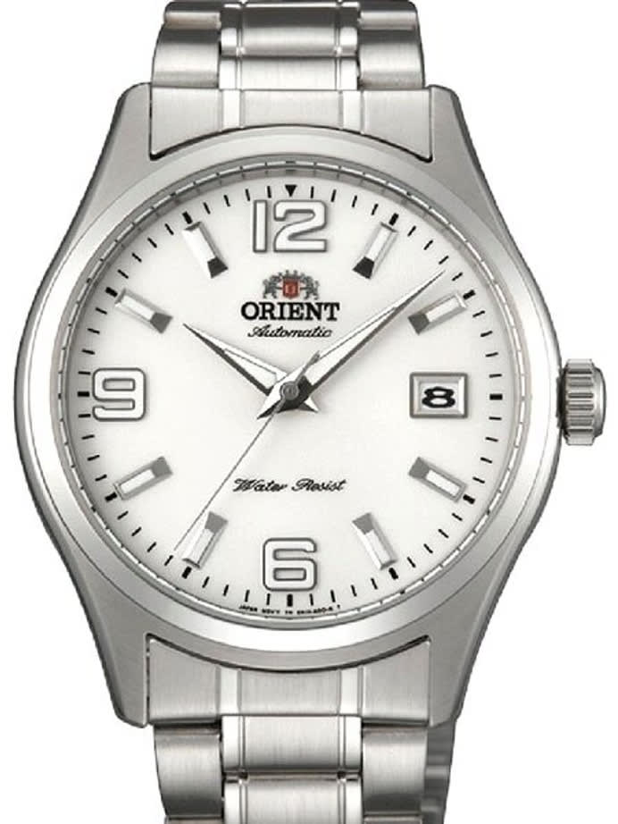 Scratch and Dent - Orient Chicane Automatic Watch with White Dial, Stainless Steel Case #ER1X001W-SND
