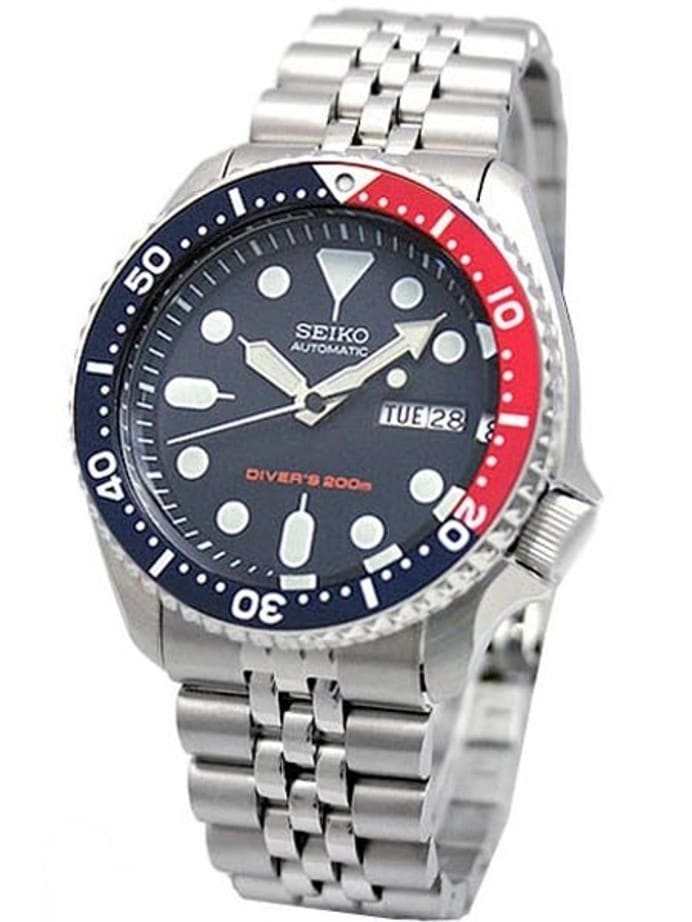 Scratch and Dent - Seiko Automatic Dive Watch with Stainless Steel Bracelet #SKX009K2 8