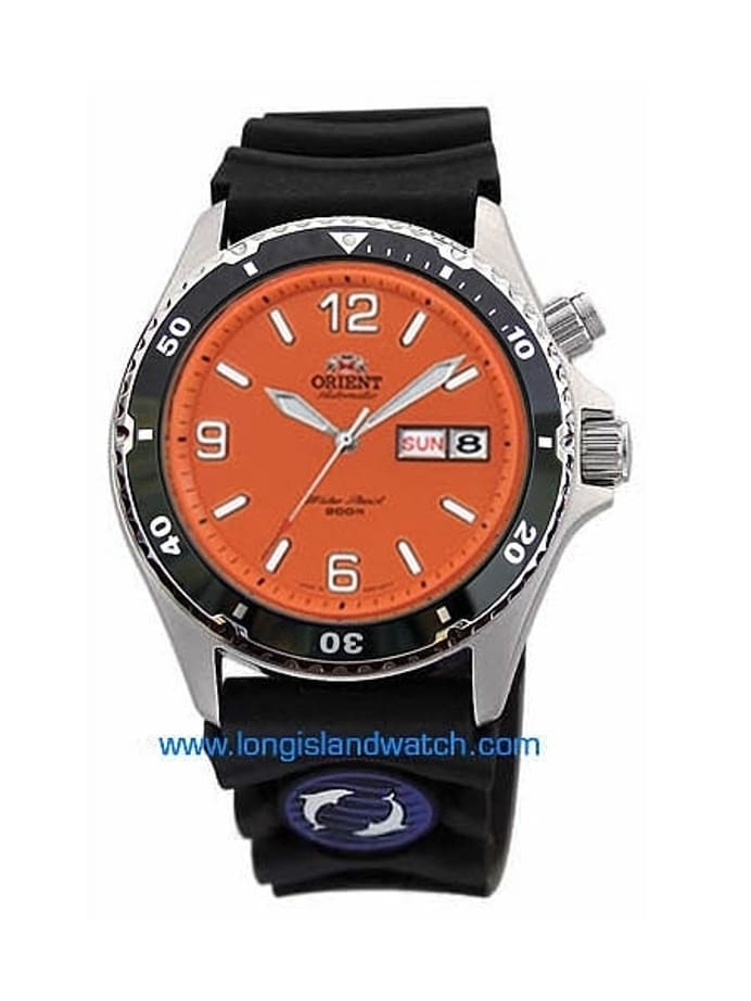 SCRATCH AND DENT - Orient Orange Automatic Dive Watch #CEM65004M-SND