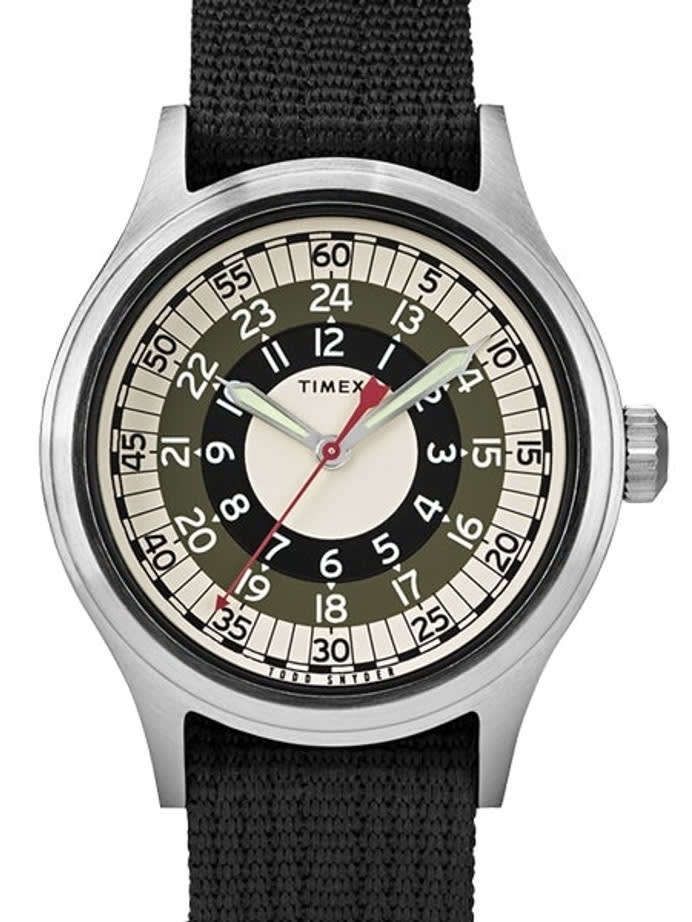 Timex x Todd Snyder MOD Inspired 40mm Watch with Fabric Strap #TW2R78900JR