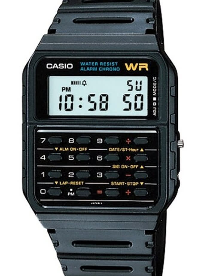Casio Digital Dual Time Watch with Databank Calculator #CA-53W-1