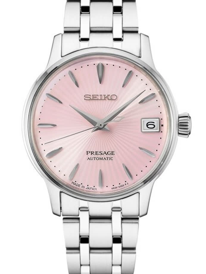 Ladies Seiko Presage "Cocktail Time" Automatic Dress Watch with 33.8mm Case #SRP839